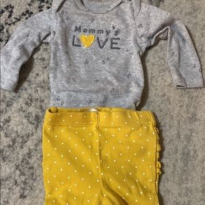SOLD EUC newborn outfit